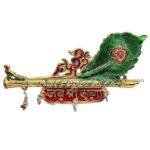 Krishna morpankha keychain3