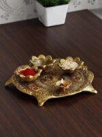 Pooja Metal Thali 5