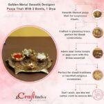 Pooja Metal Thali 7