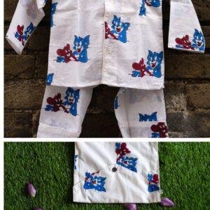 Adorable Kids' Cotton Coord Sets – Tom & Jerry Print - Just £7! 🌟