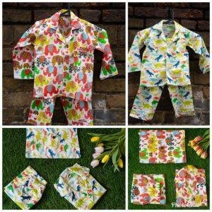 Adorable Kids' Cotton Coord Sets – Dino Print - Just £7! 🌟