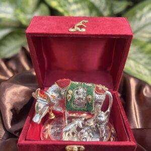 Beadwork Kamdhenu Cow