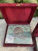 Enamel Peacock Dry Fruit Box