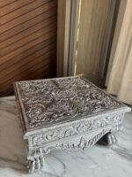 Silver wedding chowki Photo