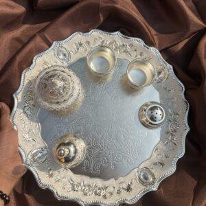 Enamel Puja Thali Set