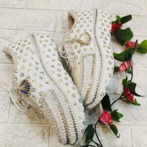 Ivory Handcrafted Bridal Sneakers